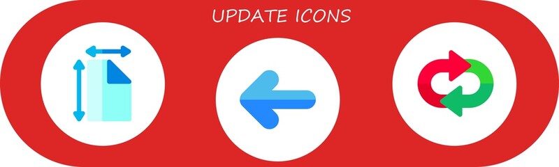 Poster - update icon set