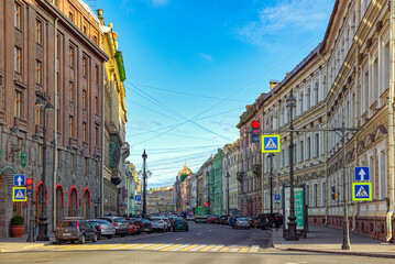 Wall Mural - Hotel Astoria near St. Isaac's Square. Saint Petersburg. Russia.