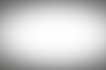 Poster - Abstract gray gradient wall background in empty room with bright white light blank studio for modern template banner graphic creative art design