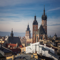 Wall Mural - Market Square, Cracow Old Town, Poland