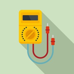 Poster - multimeter instrument icon. flat illustration of multimeter instrument vector icon for web design