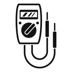 Poster - Digital multimeter icon. Simple illustration of digital multimeter vector icon for web design isolated on white background