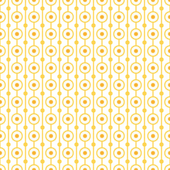 Poster - golden color abstract background with dots and lines. striped design