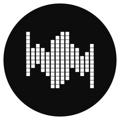 sound wave music logo