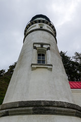 Wall Mural - The tower of the Heceta Head lighthouse near Florence, Oregon, USA