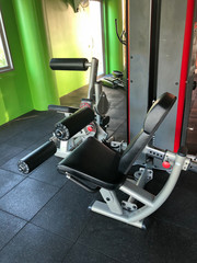 fitness equipment in the gym for indoor sports