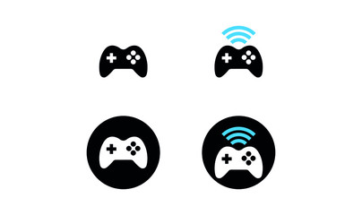 Game controller icon . Vector illustration