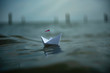 © Marco Martins - Freiheit - kleines Papierschiff auf dem Meer