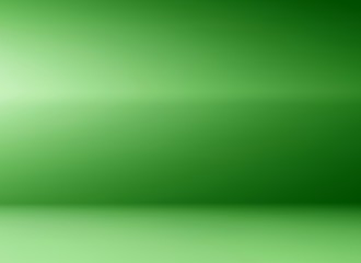 Poster - abstract green gradient luxury soft background white light, layout design, web template, radial effe