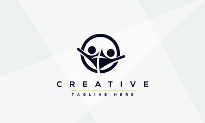 Aufkleber - Creative abstract letter O logo design template. OO icon initial based monogram and symbol in vector.