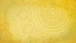Jugendstil floral Ornament braun auf Hintergrund Pastell gold gelb Textil Wand antik altes Papier Vorlage Layout Design Template Geschenk zeitlos schön alt barock edel rokoko elegant background