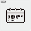 © MD_01 - Calendar Icon Vector Illustration Logo Template
