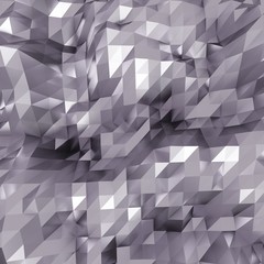 Poster - Polygon Abstract Polygonal Geometric Triangle Background, 3d