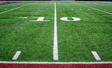 Side Lines Of The Football Field