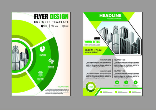 Brochure design, cover modern layout, annual report, poster, flyer in A4 with colorful triangles, geometric shapes for tech, science, market with light background