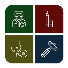 Poster - treatment icon set