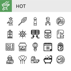 hot icon set