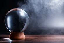 Crystal Ball To Predict The Fate. Guessing For The Future.