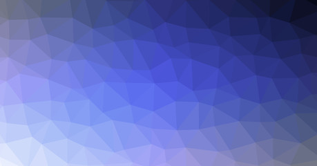Low Polygonal Computation Art background illustration
