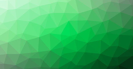 Low Polygonal Computation Art background illustration
