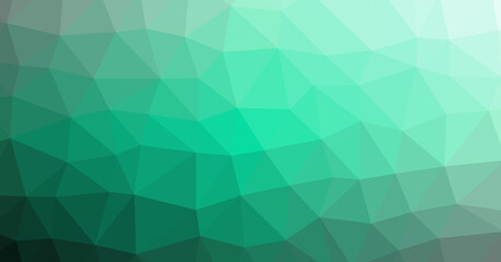 Low Polygonal Computation Art background illustration