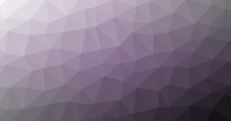 Low Polygonal Computation Art background illustration
