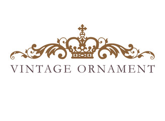 Wall Mural - vintega ornament frame.