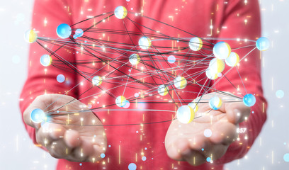 data code binary concept 3d