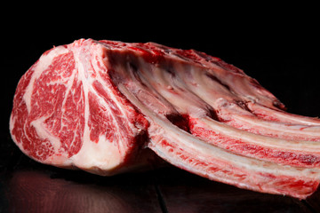 Premium Marble Fresh Red Rib Beef Meat for Tomahawk Steaks