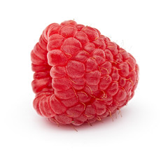 Wall Mural - Raspberry Isolated on White Background