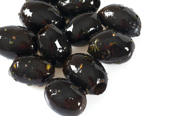 Sticker - black olives with spices