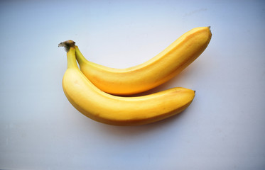 peel two of the bananas