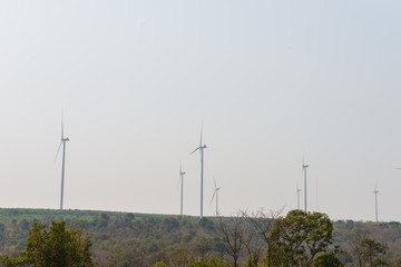 Windmills for electric power