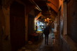 © Bruno - Narrow street at night in Fez Medina