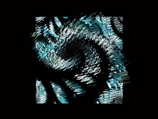 Wall Mural - Abstract color dynamic background with lighting effect. Fractal art