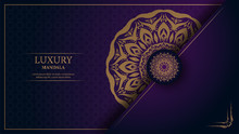 Luxury Mandala Arabesque Ornamental Background