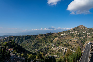 Wall Mural - The beautiful Taormina Italy (Sicily)