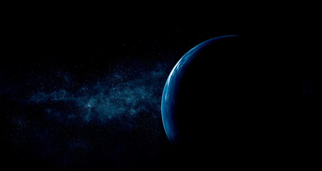 Wall Mural - Image of outer space. . Mixed media