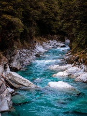 Canvas Print - blue pools