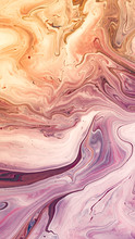 Abstract Purple Acrylic Pour Liquid Marble Surfaces Design.