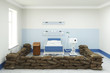 © Robert Kneschke - Sandsäcke um Einzelbett mit Beatmungsgerät in Klinik