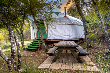 Sticker - Traditional Mongolian Yurt