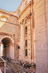 Wall Mural - Inside of Vatican city in Rome of Italy