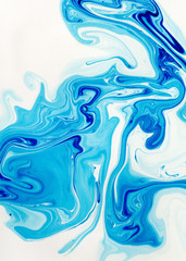 Wall Mural - Decorative liquid marble texture. Abstract painting. 