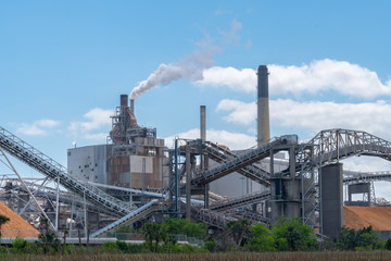 Paper mill in production in North East Florida. 