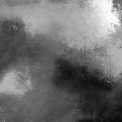 Wall Mural - digital textured overlay surface in black and white colors. monochrome variety paint smears on wall.