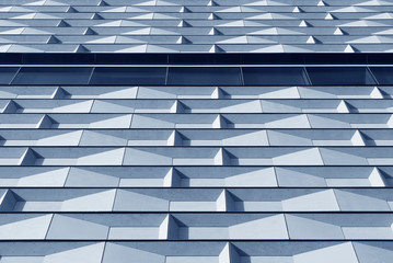 Poster - Exterior of modern architecture. Building abstract background