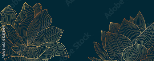 do-salonu-ilustracja-zlotych-lisci-na-granatowym