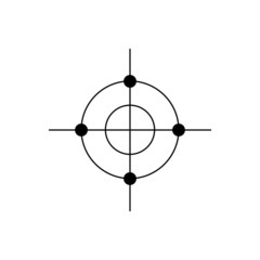 calibration vector icon. metrology illustration sign. calibrate symbol. 