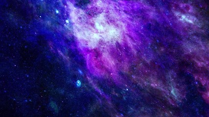 Wall Mural - Animation view to travelling across the universe in moving
